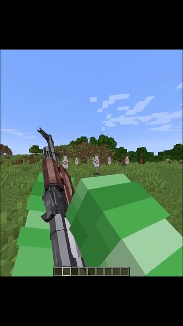 Это Самый Реалистичный Мод на Оружие в Майнкрафт! #minecra