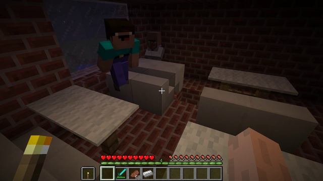 КАК НУБУ И ПРО ВЫЖИТЬ В СТРАШНОМ МАЙНКРАФТЕ ! МАЙНКРАФ? смотреть онлайн