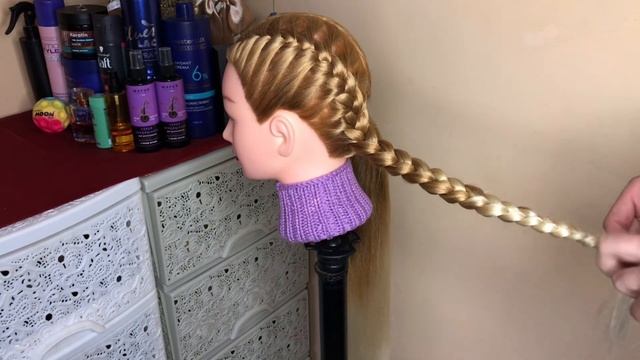 Урок 2 «Два колоска с нуля» Как заплести Два колоска. П? смотреть онлайн