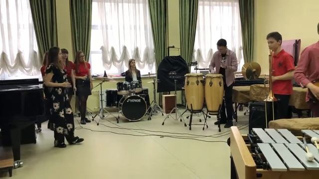 Funky music. Репетиция. Музыкальный колледж, Калининград смотреть онлайн