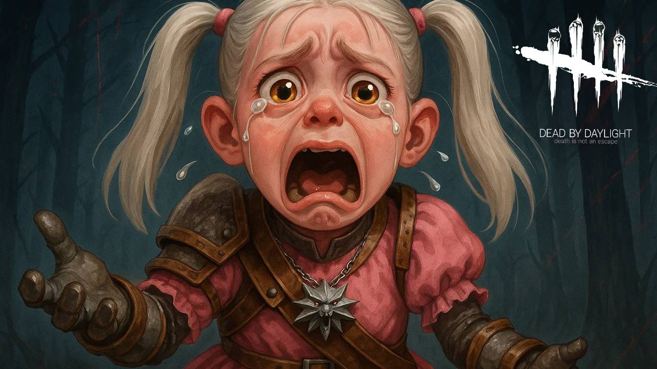 В кого DBD превратила Геральта??? Dead By Daylight [СТРИМ]