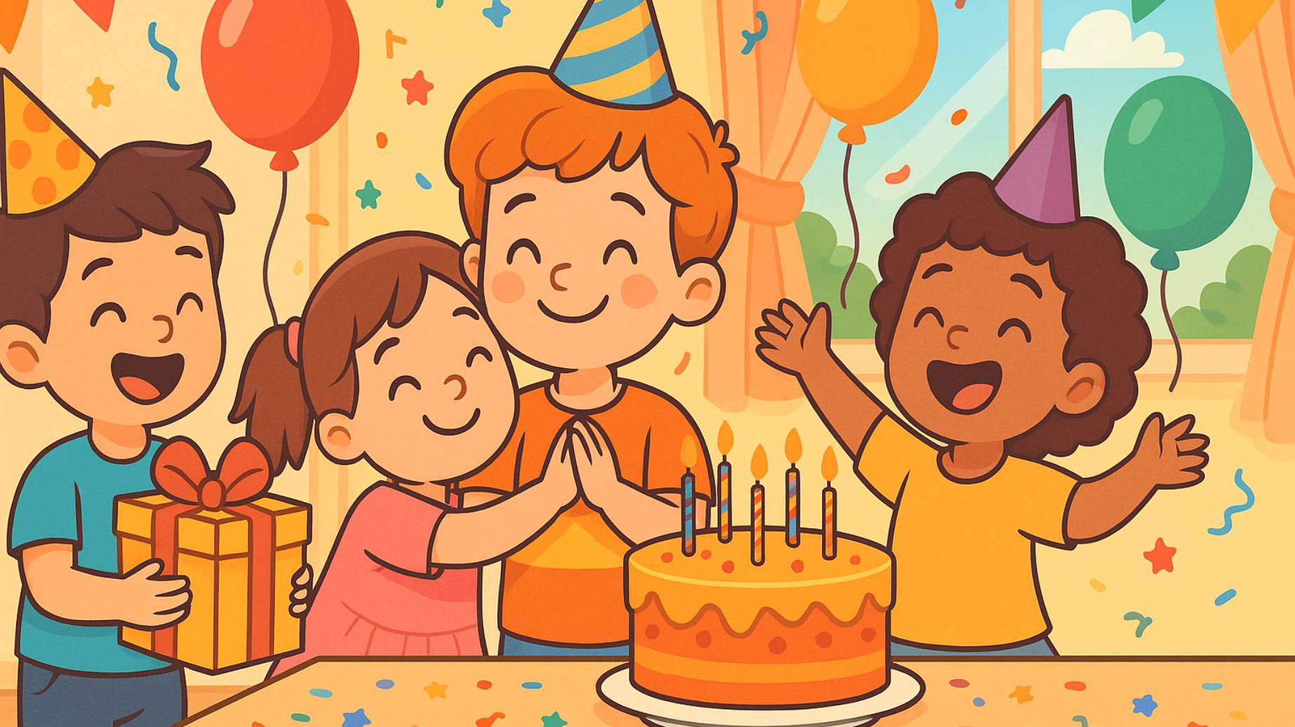 Праздник | День рождения | Дети | Песня | Клип | Поздравление | Лето | Отдых | Друзья | Каникулы | смотреть онлайн