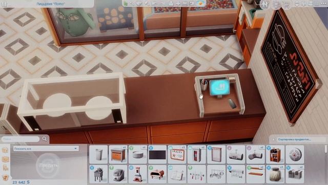 ИДЕЯ ДЛЯ МАЛОГО БИЗНЕСА В СИМС 4 | SpeedBuild | NO CC | The Sims 4 «Лю? смотреть онлайн
