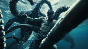 Kraken - Abyss Awakens _ Hard Rock Music _ Short AI Video Clip