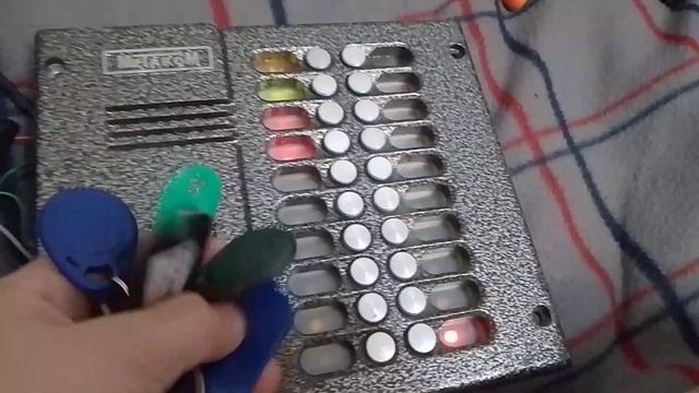 Запись ключа на домофон МеТаком МК-20.1 смотреть онлайн