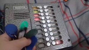 Запись ключа на домофон МеТаком МК-20.1