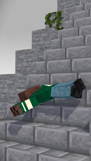 БЕСКОНЕЧНОЕ ПАДЕНИЕ С ЛЕСТНИЦЫ В МАЙНКРАФТ! #SHORTS #MINECRAFT смотреть онлайн