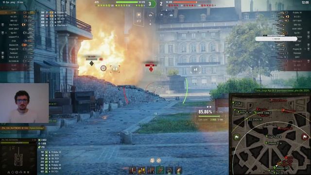 ФИНАЛ ТРЁХ ОТМЕТОК НА AMX 50 B | WORLD OF TANKS