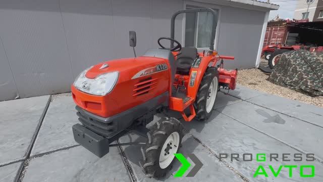 Японский минитрактор Kubota KT20 — техника, которая меняет подход к работе на участке смотреть онлайн