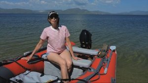 Тест четырехлопастного винта SOLAS к лодочному мотору Toh