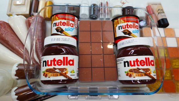 Nutella Слайм 🍫 | Коричневый сладкий слайм из Нутеллы!