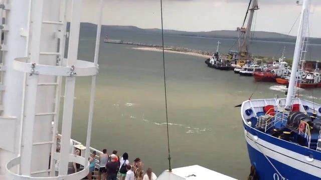 На переправе в Керчь из Анапы Крым 06.07.2015 года