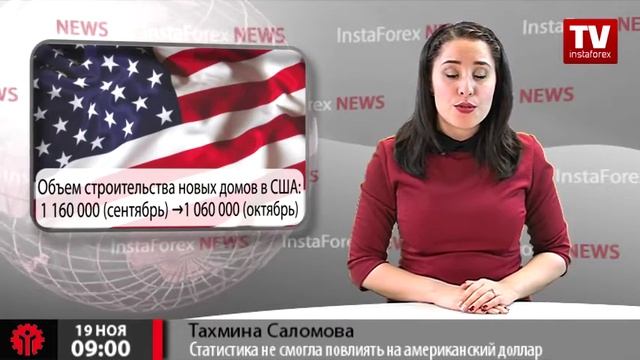 Статистика не смогла повлиять на американский доллар