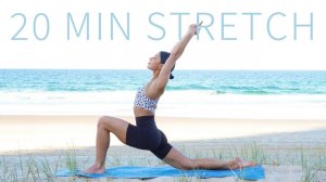 Move with Nicole - 20 MIN STRETCH ROUTINE || Morning Yoga Flow