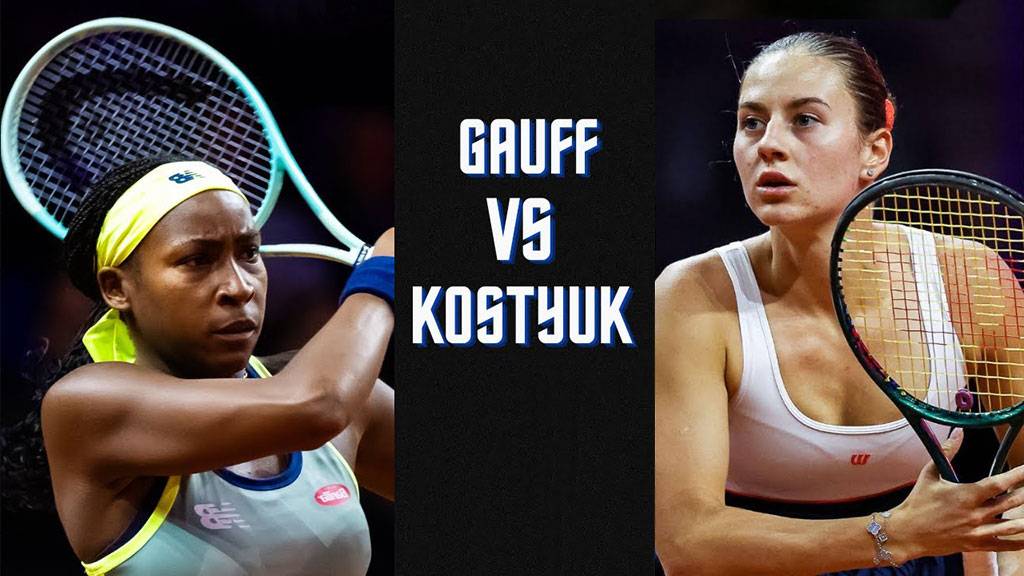 11.02.2025. Кори Гауфф - Марта Костюк. WTA Doha. Cori Gauff - Marta Kostyuk смотреть онлайн