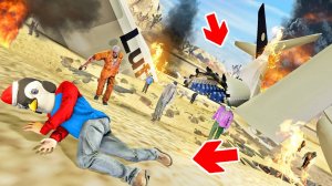Самолёт с выжившими разбился в gta 5 online ! выживание в зомби апокалипсисе в гта 5 !