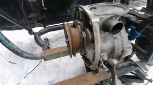 переделка урала! ставлю двигатель от мотоблока