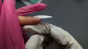 Наращивание на верхние формы Shock.Me Длинный овал