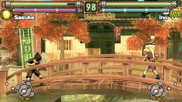 Naruto: Ultimate Ninja Heroes (psp) -- promotion test D-rang mission [прохождение бе? смотреть онлайн