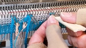 Узор от @Кучинелли на вязальной машине