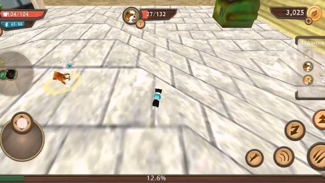 Симулятор котёнка! Прокачка айсы в Cat Sim! #3 смотреть онлайн