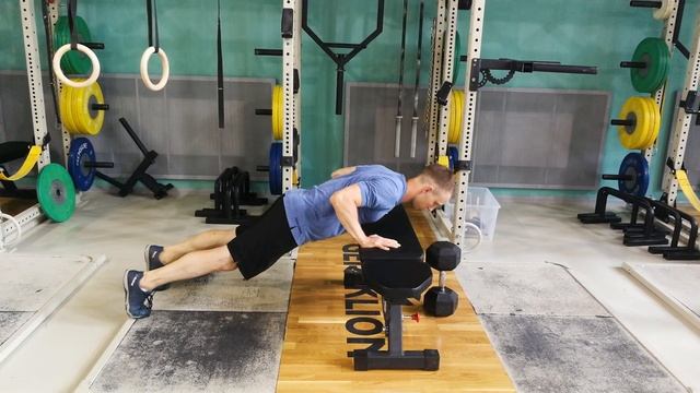 Отжимания с руками на возвышении / Arms Elevated Push-up