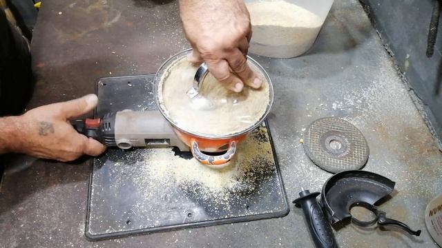 Мельница из болгарки. Дробилка из болгарки. смотреть онлайн