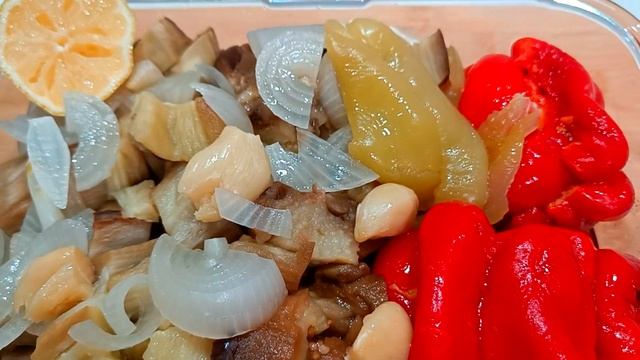 запечённые овощи