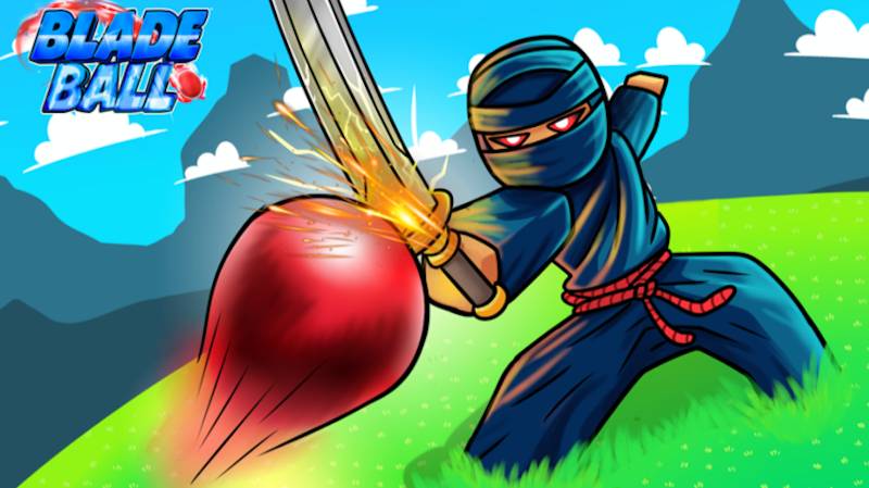 играю в Blade Ball смотреть онлайн
