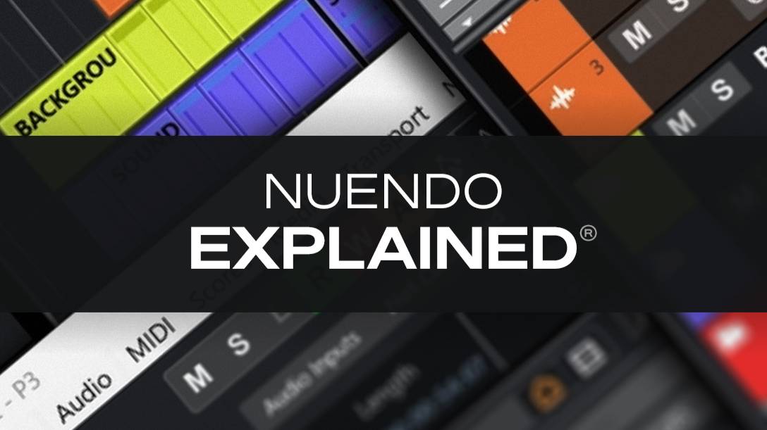 01. Introduction To Nuendo