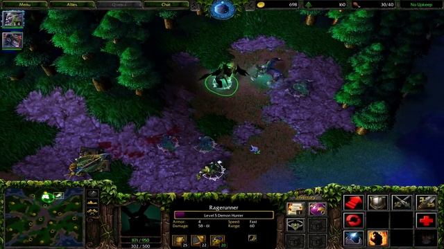 WARCRAFT III BETA - ОБЗОР НОЧНЫХ ЭЛЬФОВ. История разработки Warcr смотреть онлайн