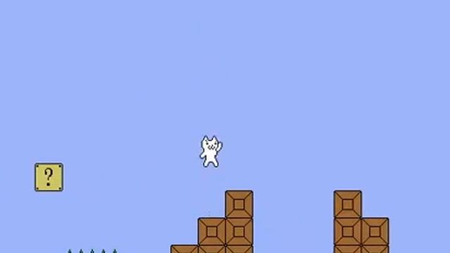 Прохождение Cat Mario №1