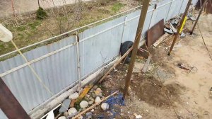 Установка фермы для навеса