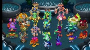 My singing monsters! Остров вублинов все редкие вублины!
