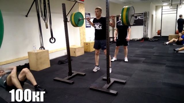 04.06.2015 групповые приседания 70-160 кг
