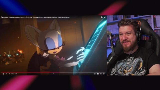 Реакция на Ёж Шэдоу. Тёмное начало. Часть 1-3 (Sonic x Shadow Gene смотреть онлайн