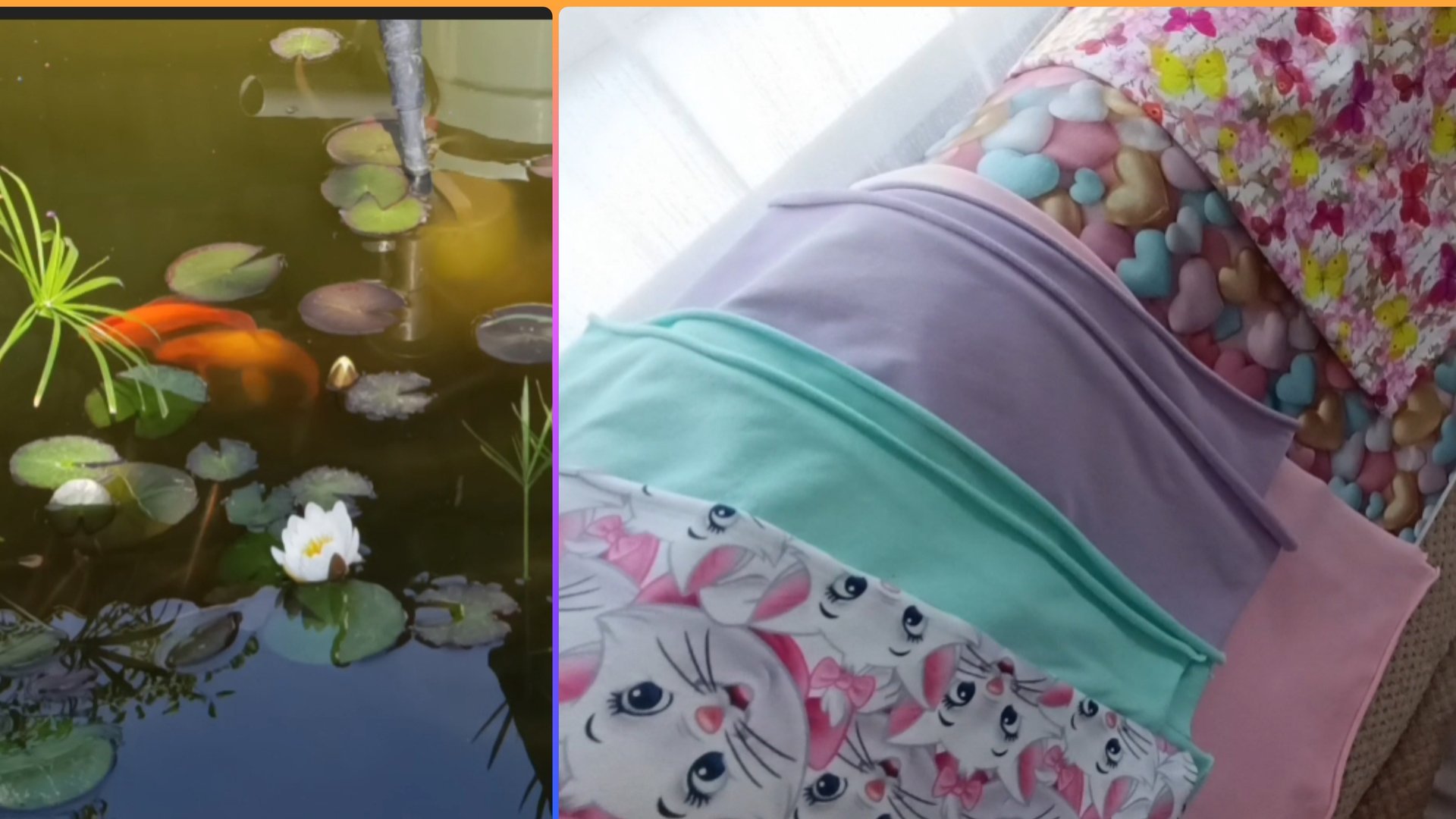 Приготовила ткани, начинаю шить😊. смотреть онлайн