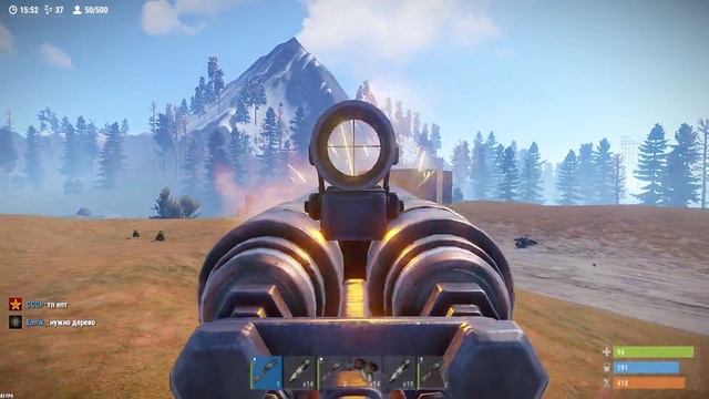 RUST - САМЫЙ ВЕЗУЧИЙ HEADSHOOT ДЕНЬ , РВУ КОМАНДЫ ЛЮДЕЙ КАК ГА?