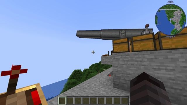 Minecraft Create Mod 1.19.2 АвтоЗарядная Пушка смотреть онлайн