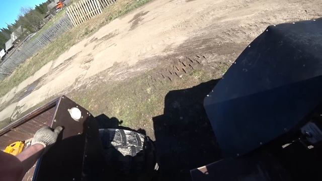 Мерсо-УАЗ первые ходовые ИСПЫТАНИЯ на новых колёсах. Т смотреть онлайн