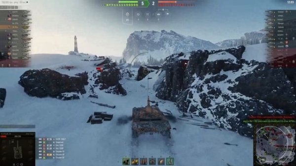 Бой на Char Futur 4 МИР ТАНКОВ