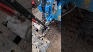 Мотоблок Нева МБ23 с адаптером, переделал педаль сцепл?