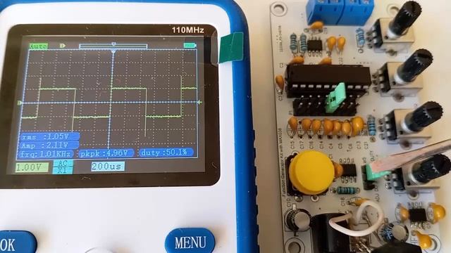 Генератор сигналов на микросхеме max 038 #генератор #ген? смотреть онлайн