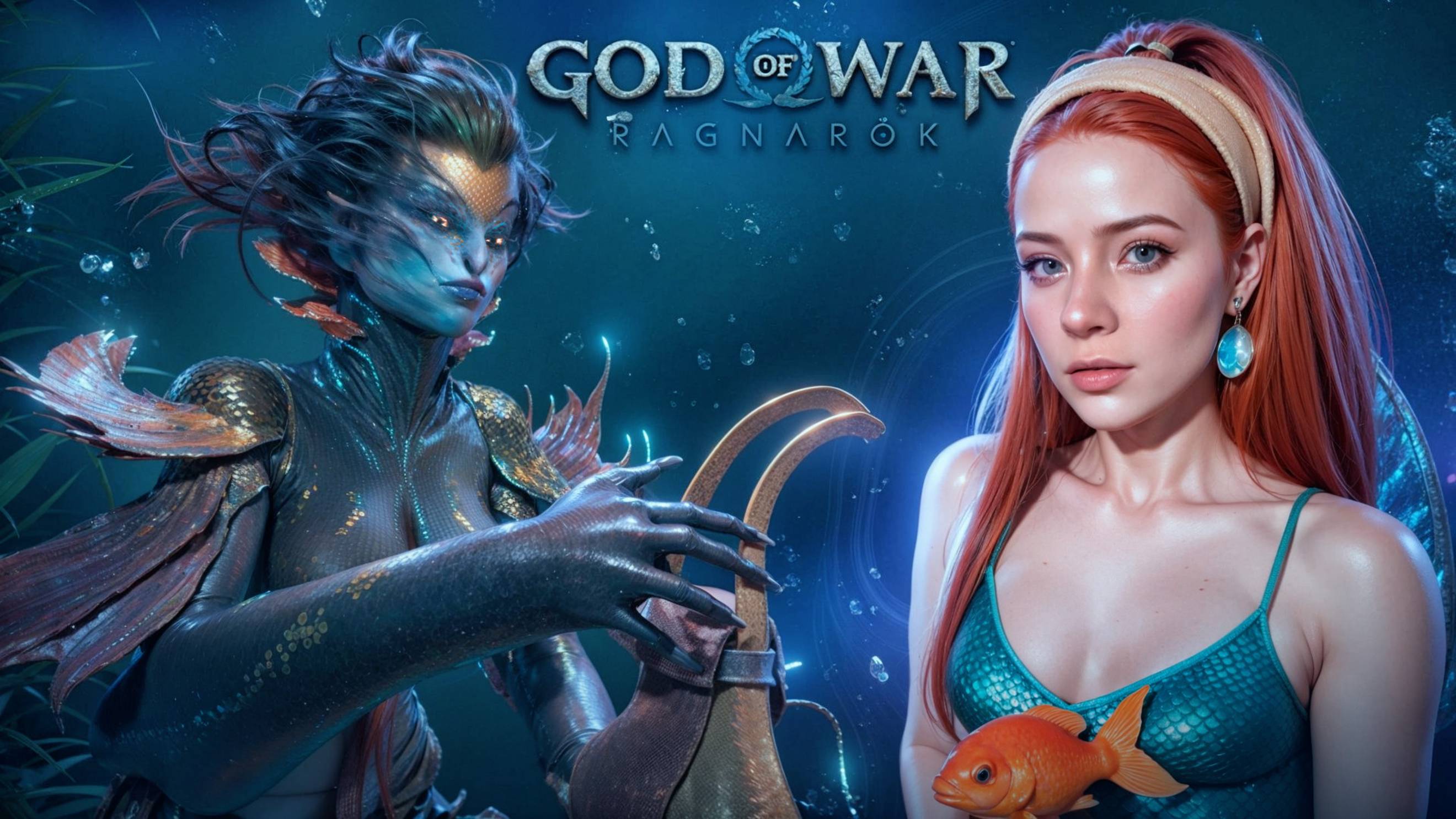 ПОДВОДНАЯ ДЕВА ► God of War: Ragnarok #27 смотреть онлайн