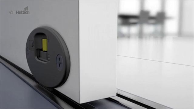 Регулировка высоты дверей с системой HETTICH SlideLine 55 Plus смотреть онлайн
