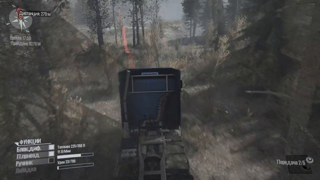 SpinTires: MudRunner - Прохождение карты 