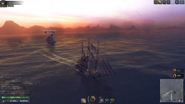 World Of Sea Battle - Прогулка на Essex