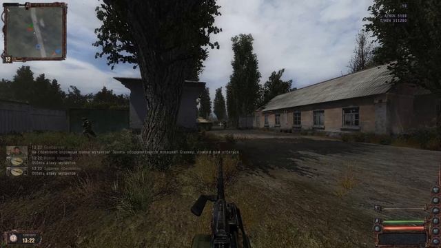 Попытался заткнуть фланг БТРом. #2