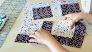 Как превратить эти простые лоскуты в потрясающее лоскутное одеяло. Разнообразное и очень креативное