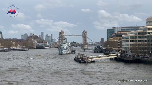 1663 Лондонский мост Tower Bridge смотреть онлайн